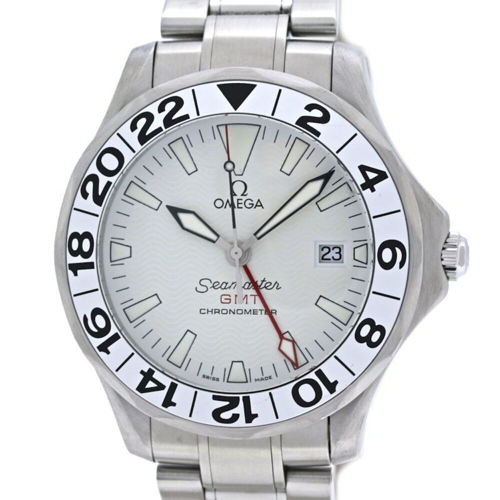 OMEGA Seamaster GMT 2538.20.00 Men's Watch, Stainless Steel, Model 40566